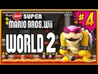 New Super Mario Bros. Wii (100%) - Part 4 - World 2-4, 2-5, 2-6 & 2-Castle (All Star Coins) [HD]