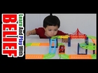 Building And Playing Car Track Racing Toy Set - Cheap Track Car Play Set Review
