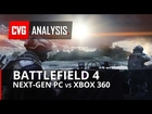 Battlefield 4 PC (Next Gen) vs Xbox 360 Beta Gameplay Comparison