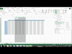 Excel For Noobs Tutorial Part 21: How to Delete, Hide and Unhide Rows, Columns and Cells 2010 2013