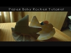 Craft Tutorial: Paper Baby Rocker