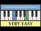 Street Fighter 2 - Ken's Stage [Very Easy Piano Tutorial]