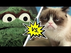 Oscar the Grouch vs. Grumpy Cat