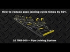 Pipe Double Jointing System Demonstration & Review (10TMR Pipe Turning Rolls)