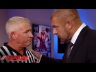 Triple H fires WWE referee Scott Armstrong: Raw, Sept. 16, 2013