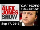 The Alex Jones Show:(VIDEO Commercial Free) Tuesday September 17 2013: James Wesley Rawles