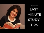 Last Minute Study Tips | How To Prepare For Exams in Short Time | ChetChat