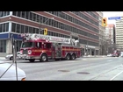 Toronto Fire Pump 312, Car 31 & Aerial 312 Responding