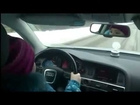 طفلة روسية عمرها 8 سنوات تقود سيارة بسرعة 100 كيلو