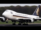 Heavy Time ! Airbus A330, Boeing 747, IL-76, AN-12 ... Landings and Departures ( HD )