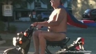Thong Cape Scooter Man Going Viral