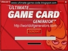 How to Get Free Ultimate Game Card Codes 2013