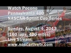 NASCAR Pocono Pennsylvania 400 Sun,4 Aug 1 PM