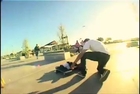 SKATER PUNCHED BY KID'S MOM