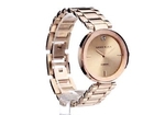 Anne Klein Women's AK 1362RGRG Rose Gold Tone Diamond Accented Bracelet Watch
