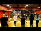 Salsa school in Brooklyn. Dance Fever Studios Group beginner class.