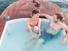 Luxurious Hot Tub Boat