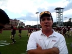 Jimbo Fisher talks about the pre-Pitt depth chart and Tuesday's practice